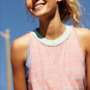 🟢 2/$20 Free People Distressed Tank Top